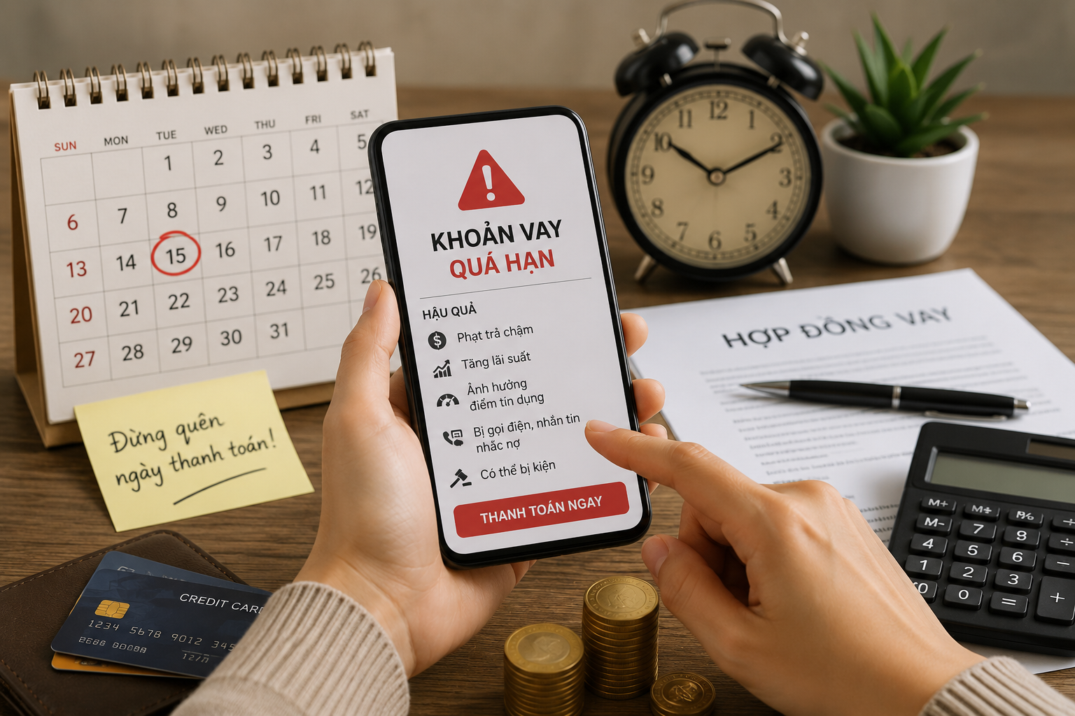 Trả chậm khoản vay có ảnh hưởng gì không? Người vay cần lưu ý gì?